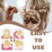 20 Pcs Spiral Bobby Hair Pins Rose Gold Hair Screws Hair Twister Hair Accessories for Women Fast Bun Thick Hair Style