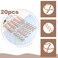 20 Pcs Spiral Bobby Hair Pins Rose Gold Hair Screws Hair Twister Hair Accessories for Women Fast Bun Thick Hair Style