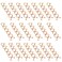 20 Pcs Spiral Bobby Hair Pins Rose Gold Hair Screws Hair Twister Hair Accessories for Women Fast Bun Thick Hair Style