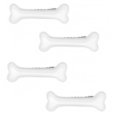 4Pcs Bone Hair Clip White Bones Hairpins Skull Skeleton Hair Accessories for Cosplay Costume Party Daily Wear Hair Pins for Women Girls.