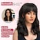 QGZ Clip in Bangs Hair Clip 100% Real Human Hair Clip on Bangs for Women 3 Secure Clip in Hair Extension Natural Full Coverage Thick French Fake Bangs (Black)