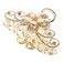Vintage Rhinestone Hair Claw Clips - Alloy Fancy Hair Accessory with Pins and Large Jaw Clips