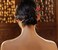 Honbay Cloisonn Vintage Hair Stick With Calla Chinese Traditional Style Fashion Hair Chopsticks Hairpin (Red)