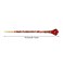 Honbay Cloisonn Vintage Hair Stick With Calla Chinese Traditional Style Fashion Hair Chopsticks Hairpin (Red)