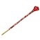 Honbay Cloisonn Vintage Hair Stick With Calla Chinese Traditional Style Fashion Hair Chopsticks Hairpin (Red)