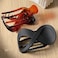 6Pcs French 8-Shape Hollow Out Matte Plastic Hair Claws Stylish Commuter Ponytail Flat Hair Clips for Women and Girls