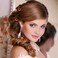20 Pieces Red Crystal Hair Pins Rose Flower Hair Clips U Shaped for Bride Women Girls Wedding Dance Birthday Hair Accessories