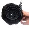 Clip in Hair Bun for Women Hair Updo Hairpiece with Rhinestone - Black