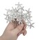 Jaciya 18 Pack Bride Crystal Rhinestone Starfish Hair Pin Hair Jewelry Hair Accessories Women Headwear Headdress for Beach Themed Wedding,Party, Hair Clips for Women