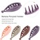 4PCS Small Banana Clip, Banana Clips for Thin Hair Strong Hold Bun Holder Jaw Barrettes for Women and Girls