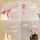 4 PCS Retro Flower Hairpins Japanese Floral Hair Sticks Hair Pins Chinese Hair Sticks Retro Hairpins Japanese Hair Chopsticks Flower Hair Accessories for Women Long Hair
