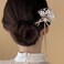 4 PCS Retro Flower Hairpins Japanese Floral Hair Sticks Hair Pins Chinese Hair Sticks Retro Hairpins Japanese Hair Chopsticks Flower Hair Accessories for Women Long Hair