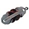 Parcelona French Scallop Fishtail Tortoise Shell Brown Large 6 1/2" Celluloid Acetate Ponytail Interlocking No Slip Grip Banana Hair Clip for Women and Girls, Made in France (Tortoise Shell Brown)
