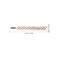 Uonlytech Hair Jewelry Clip, 1 Set 2 Pairs Rhinestone Hair Barrette, Rose Gold Fashion Hair Clip for Women