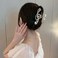 Music Note Rhinestone Hair Claw for Women Girls Pearl Butterfly Jaw Clamps for Hair Non Slip Large Hair Claw Clips for Thick Long Hair Gold Hair Accessories for Prom Party