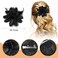 Rose Flower Hair Clip Artificial Flower Brooch Hairpin Feather Hairband Floral Hats Barrette Black Headpiece Accessory for Women Headwear Dress Halloween Christmas Valentines Easter Wedding Prom Party