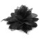 Rose Flower Hair Clip Artificial Flower Brooch Hairpin Feather Hairband Floral Hats Barrette Black Headpiece Accessory for Women Headwear Dress Halloween Christmas Valentines Easter Wedding Prom Party