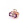 Ruihfas 4Pcs Mini Crystal Rhinestone Hair Claw Clips Hair Grippers Hair Clamps Bangs Holder for Women Girls