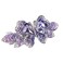 Crystal Rhinestones Hair Barrette French Hair for Women Small Hairpin for Mom Butterfly Hair Clips (Purple)