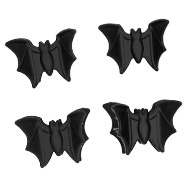 kreepsville 666 mini Bat Hair Clips Set of 4 Gothic Psychobilly Halloween