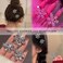 10 Pcs Rhinestone Snowflake Hair Clips Christmas Hair Barrettes Sparkle Silver Hairpins with Pearls Shinny Hair Accessories Small Pearl Alligator Clips for Women Winter Holiday Hair Decoration