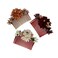 Multicolor Pack of 3 Acrylic Comb Indo Western Fancy Hair Clip/Side Pin/Comb Pin/Jooda Pin Hair Accessories with Cloth Flower for Women's Hair and Girls