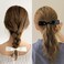 WHAVEL Hair Bow, 4PCS Hair Bow Ribbon for Hair Silky Satin Bow Clips with Long Tail - Cute Hair Clips (Black, Beige) for Women and Girls