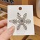 Silver Christmas Snowflake Hair Clips Rhinestone Hair Clip Pins for Women 2 Pcs Xmas Snowflakes Hairpin Barrette Christmas Snowflake Costume Hair Accessories for Women Girls
