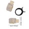 3Pcs Small Rhinestone Hair Claw Clips for High Ponytail Buckle Hair Clip Shining Nonslip Metal High Ponytail Claw Clip Decorative Ponytail Holder Hair Accessories for Women Girls