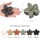 Hair Clip, 6 Pcs Large Flower Claw Clips for Thick &amp; Medium Hair, Hawaiian Flower Hair Clips, Beach Hair Accessories for Women and Girls - Basic