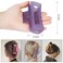 4 Inch Big Hair Claw Clips 6 Pcs Large Claw Clips for Thick Hair Square Hair Clips for Women Rectangle Hair Clips Nonslip Acrylic Banana Jaw Clips Hair Accessories for Girls -Ice Cream