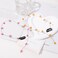 4 PCS Flower Hair Chain Resin Tassel Invisible Streamline Insert Hairpins with BB Clip Decorative Headdress Hair Extensions for Women Girls Sweet Flower-Shaped Korean Style Hair Accessories