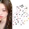 6 Pcs Flower Tassel Hair Clip Resin Invisible Streamline Insert Hairpins, Flower Hair Extensions Clip Flower-Shaped Korean Style Hair Accessories for Women Girls