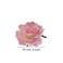 4" Rose Flower Hair Clip Hairpin, Rose Pin up Brooch Floral Clips, Pink Bride Flower Hair Accessories for Woman Party Wedding (2 Pack)