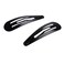 Black Metal Tic Tac Tik Tak Hair Clips Pins for Women