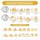 CWJCYTNSN 16PCS Small Metal Hair Claw Clips, Gold Mini Hair Clips for Thin Thick Hair, Cute Tiny Hair Clips, Little Flower Hair Jaw Clamps, Nonslip Bangs Pins Hair Accessories for Women Girls