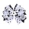 Soccer Bow Hair Clips, Hair Accessories for girls. Soccer Hair Bow Clips Football Hair Clips Pin. (FQ1-H, 1PC)