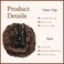 SOFEIYAN Claw Clip Messy Bun Hair Piece Wavy Curly Hair Bun Clip in Claw Chignon Ponytail Hairpieces Synthetic Tousled Updo Hair Extensions Scrunchie Hairpiece for Women, Brunette Mixed Ash Blonde