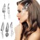 5 pairs Gothic Snap Hair Clips Women Girls Hairpin Barrettes Gothic Hair Accessories