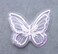 Sowaka 6 Pcs Lace Butterfly Hair Clips Soft Embroidery Flower Hair Decorative Hair Bow Pins for Women Girls Wedding Hair Accessories Halloween Christmas Party D&eacute;cor (Purple)
