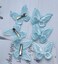 Sowaka 6 Pcs Lace Butterfly Hair Clips Soft Embroidery Flower Hair Decorative Hair Bow Pins for Women Girls Wedding Hair Accessories Halloween Christmas Party D&eacute;cor (Blue)