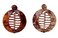 Sowaka 2 Pcs Small Banana Hair Clip Comb Fashion Locking Round Plastic Fishtail Hair Clip Grips Ponytail Holder for Women Girls Hair Styling Long Straight Curly Thick Hair (Line)