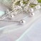 SAVITA 18 Pcs 6 Sizes Pearl Hair Pins Bridal Hair Pieces Pearl Bobby Pins for Wedding, Bride, Bridesmaid, Girls, Women(Silver)