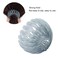 Bird Nest Hair Clip, Plastic Resin Hairpin, Expandable Ponytail Holder, Fashionable Nest Shape in Jelly Ash for Women Girls