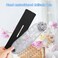 2pcs Ball Hair Clips, Flower Hair Bun Roller French Twist Hair Bun Maker Elegant Lazy Hair Curler Deft Bun Hairstyle Tool Hair Bun Accessories for Women &amp; Girls Long Hair (Grey+Black)