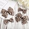 4pcs Leopard Bow Hair Clips, Cheetah Print Bowknot Hair Clip Korean Style Alligator Clip Barrettes Hairpins for Girls Women Kids Hair Accessories