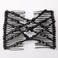 Comb Hair Clip, Magic Hair Comb Clip Beads Stretchy Double Comb Hair Disk(01#)