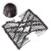 Comb Hair Clip, Magic Hair Comb Clip Beads Stretchy Double Comb Hair Disk(01#)