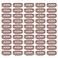 YUYTE 50 Pieces Wig Clips U shape Metal Clips 6 Teeth 2.8 cm Stainless Steel Material for Hair Extensions for Women(Light Brown)