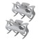 2pcs Hot Roller Clips Hair Curler Claw Clips Replacement for Women Girls Hair Section Styling